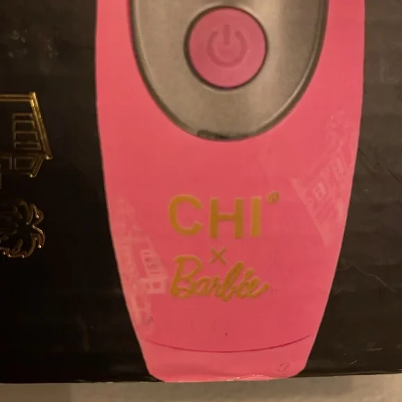 Chi x Barbie Curl Wand 1β 60th Anniversary Barbie Curling iron Dreamhouse NEW - Picture 6 of 16